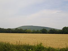 La butte Chaumont, dans le sud.