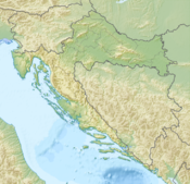 Crveni spust is located in Croatia