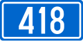 D418 state road shield