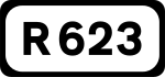 R623 road shield}}