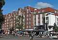 Fünfgiebelhaus am Rostocker Universitätsplatz, 1986 erbaut