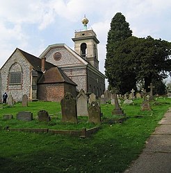 De Church of St. Lawrence in 2005.