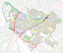 Angouleme location map.svg