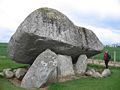 Cnoc an Bhrúnaigh, Browneshill-Dolmen of Brownes Hill heeft de grootste deksteen van alle megalithische monumenten van de Britse Eilanden, Carlow, Ierland