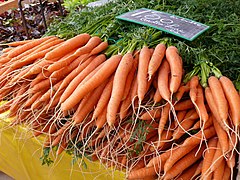 Carottes nouvelles