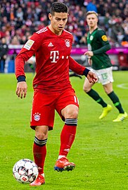 James David Rodríguez, professional footballer.