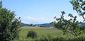 Vue panoramique sur les Pyrénées depuis Lafage.