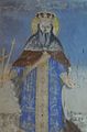 Saint King Milutin (founder's portrait (fresco) in Vitovnica monastery, painted around 1850)