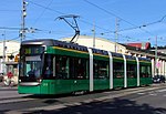 Lagevloertram in Helsinki