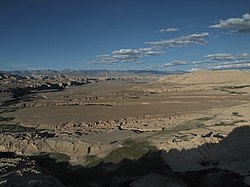 Landscape of Zanda, viewed from Tsaparang.