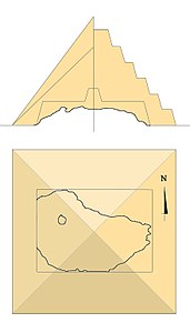 Reconstrucció de la piràmide (segons N. Swelim)