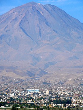 Arequipa au pied du Misti.