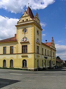 L'hôtel de ville.