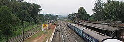 View of Punalur Railway Station