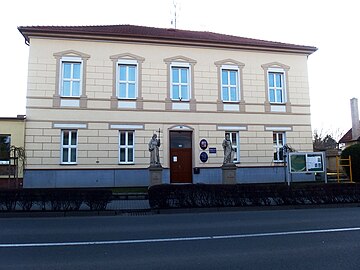 Čelčice : la mairie.