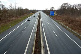 A 13 bei Radeburg