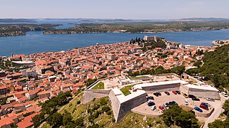 Ville de Šibenik.