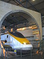 Image 77 Credit: Xtrememachineuk The Channel Tunnel is a 31 mile long rail tunnel beneath the English Channel connecting England to France. More about the Channel Tunnel... (from Portal:Kent/Selected pictures)