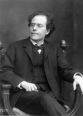 Gustav Mahler in 1909