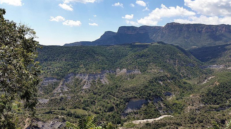 Morrons de Güel des de Roda d'Isàvena