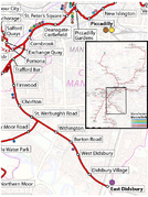 The Metrolink South Manchester Line