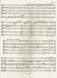 A music sheet