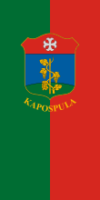 Kapospula – vlajka