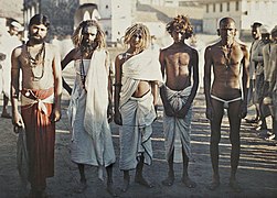 Asceti sadhu (Bombay, India, 1913)