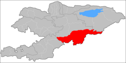 Distretto di At-Bašy – Localizzazione