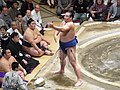 明治神宮例祭奉祝 奉納70回全日本力士選士権大会（2011年10月3日撮影）