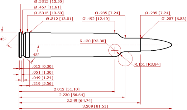 257 Weatherby Magnum Schematic