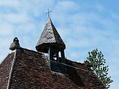 Le clocheton de la chapelle.