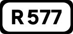 R577 road shield}}