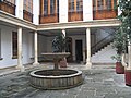 Inside view of Republican House, a building inside the Biblioteca Luis Angel Arango