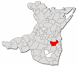 Location in Constanța County