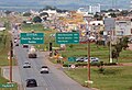 Concomitant stretch with BR-050, close to Valparaíso de Goiás, on the border between the Federal District and Goiás.