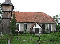 Die Kirche in Mańki (Manchengut)