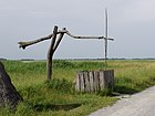 Puits dans la réserve naturelle de Lange Lacke, en Autriche.