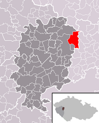 Líšná – Mappa