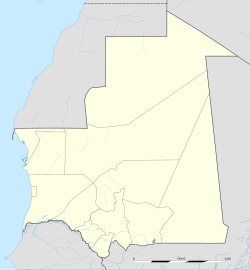 Nuakchot ubicada en Mauritania