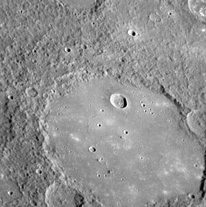 Oblique MESSENGER image