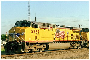 № 5587 дороги Union Pacific