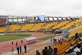 Vue de l'intérieur du Stade Ahmadou Ahidjo à Mfandena après sa rénovation (Yaoundé)