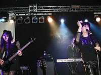 Выступление Clan of Xymox в Софии, Болгария, 20 декабря 2008 года.