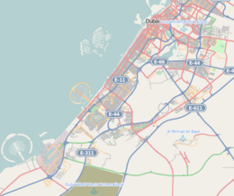 Mappa di localizzazione: Dubai