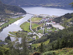 View of the village