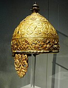 Casco de desfile celta (galo), 350 a. C.