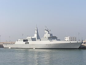 SAS Spioenkop (F 147) in Rota