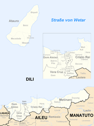 Dili – Mappa