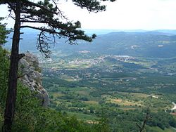 Buzet, panorama